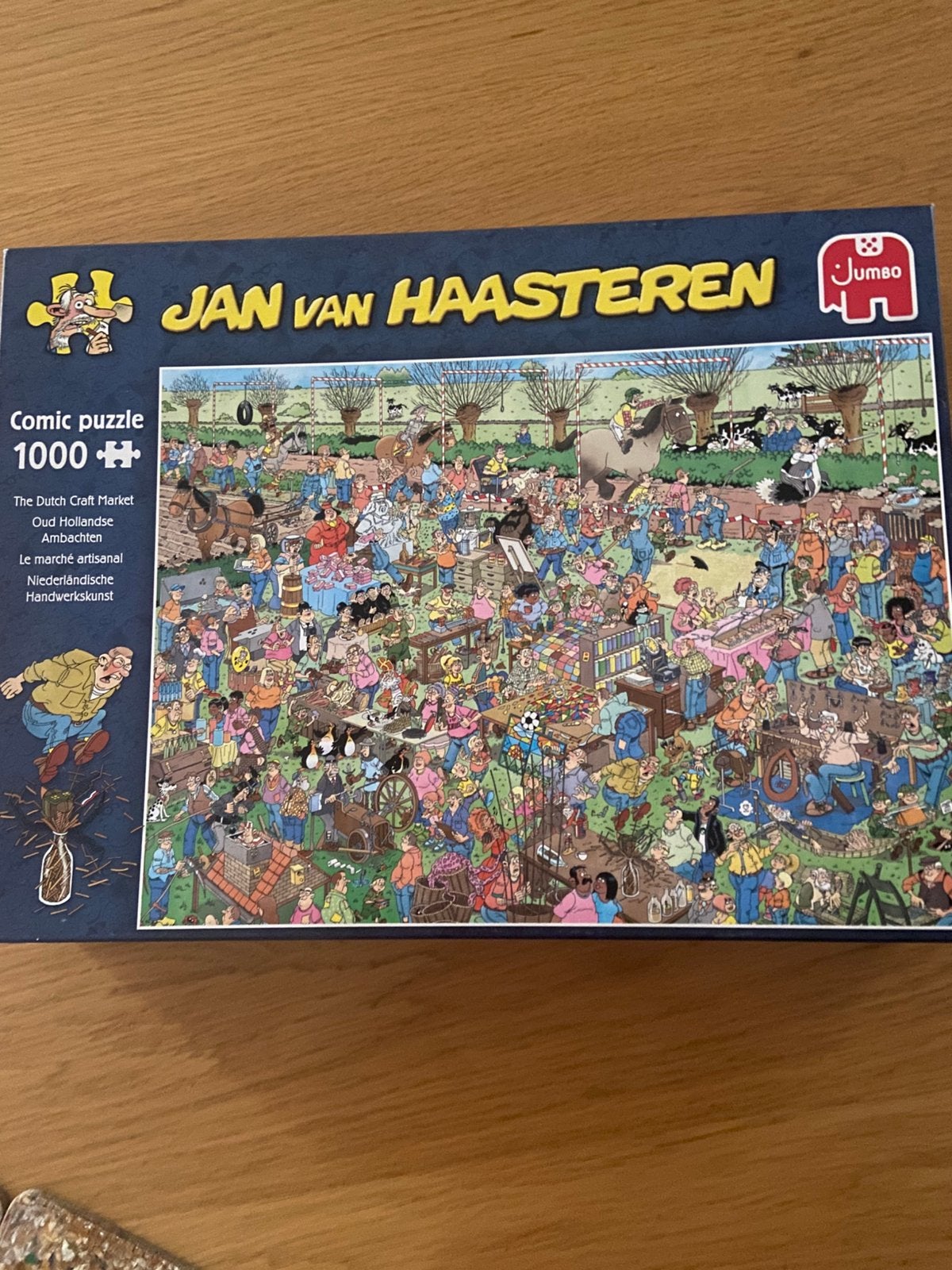 JvH puzzel -  1000 st.  -Oud Hollandse Ambachten., Ophalen of Verzenden, 500 t/m 1500 stukjes, Zo goed als nieuw