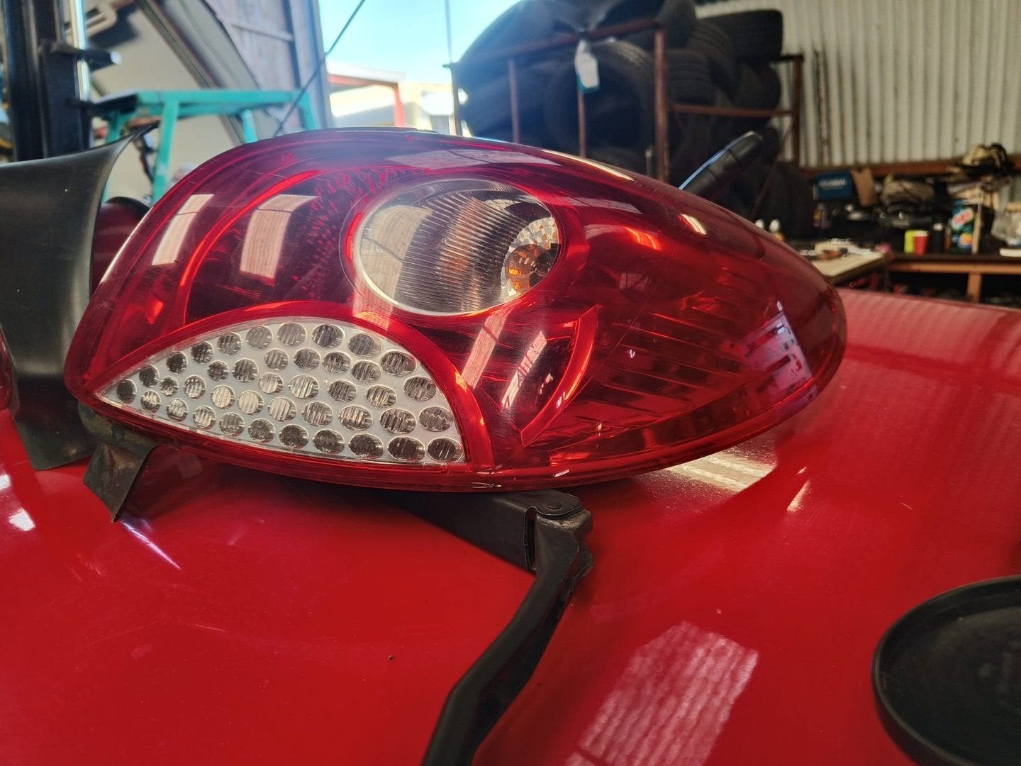 Achterlichten Peugeot 206+ bouwjaar 2009., Auto-onderdelen, Gebruikt, -, -, Ophalen of Verzenden