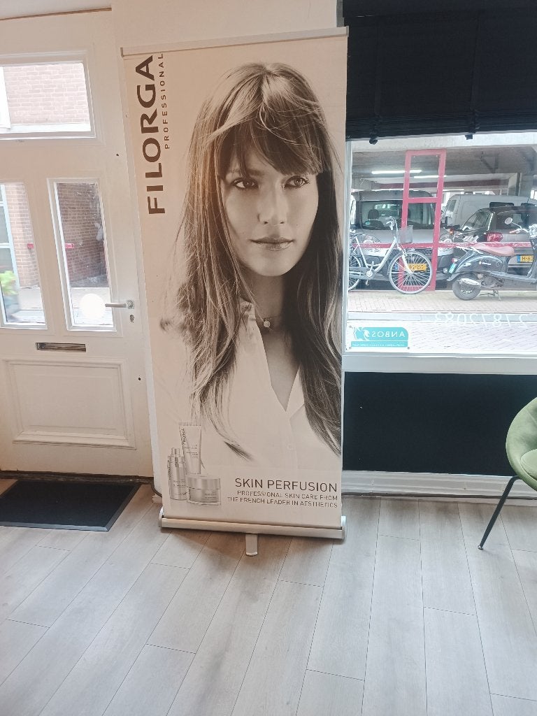 Roll-up Banner - 85x2000 cm, Verzamelen, Ophalen, Zo goed als nieuw, Reclamebord