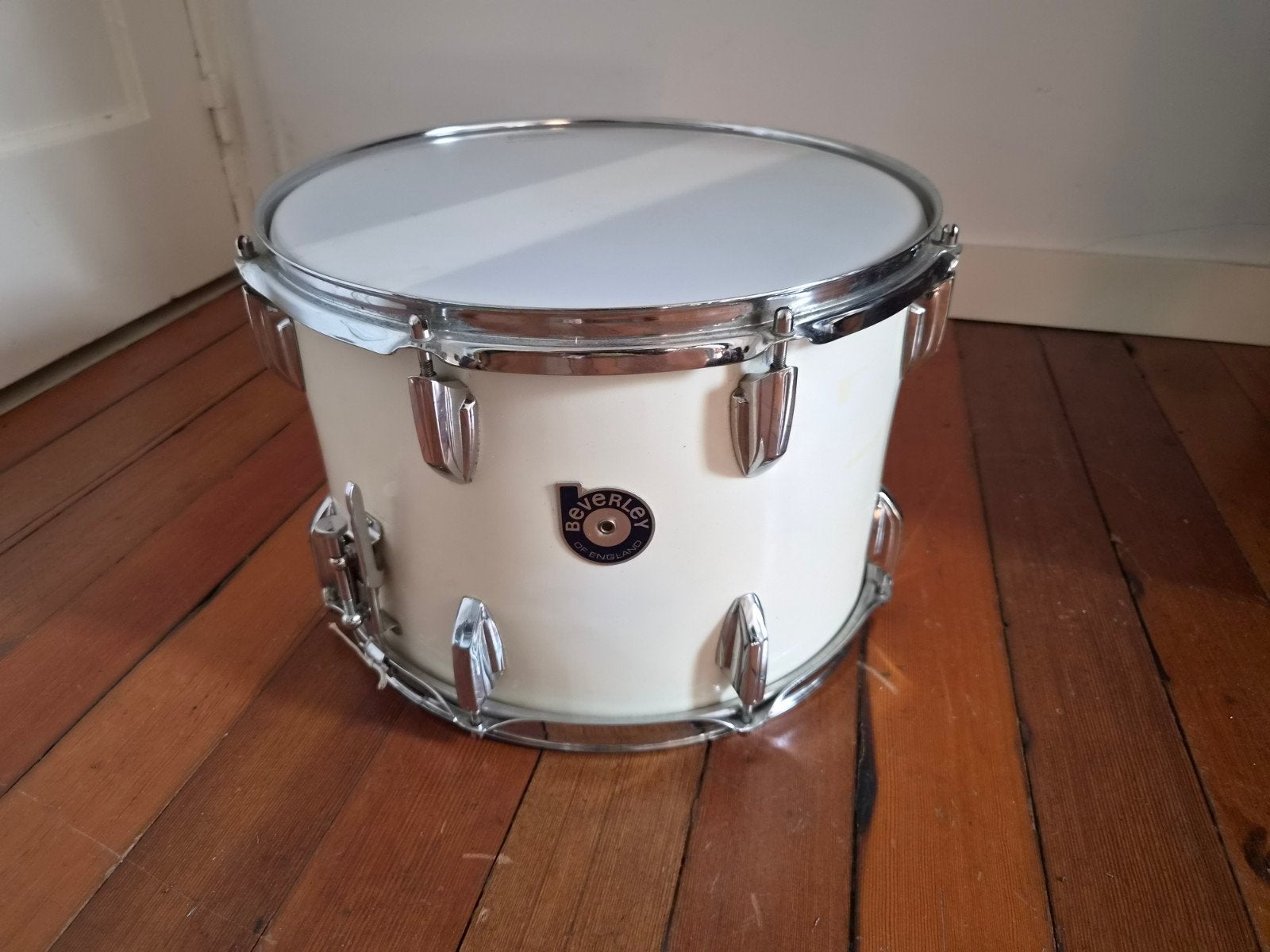 Olympic (by Premier) Mahonie snare, Muziek en Instrumenten, Ophalen of Verzenden, Gebruikt, Trommel