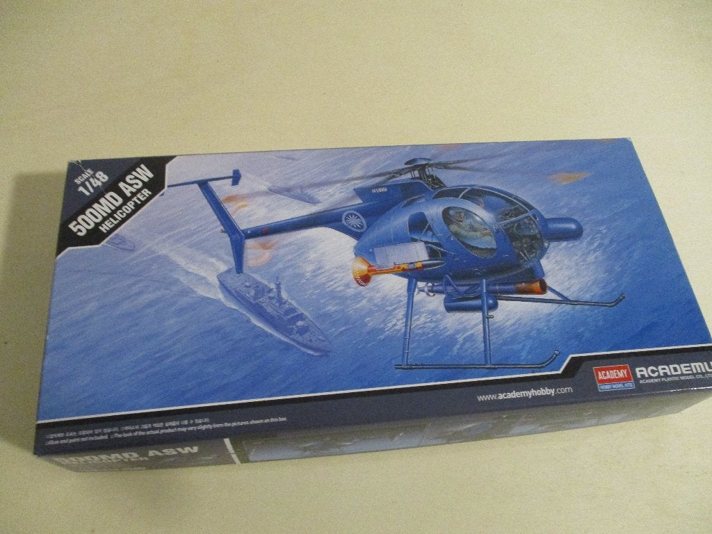 Academy 500MD ASW helicopter, Hobby en Vrije tijd, Modelbouw | Vliegtuigen en Helikopters, Overige merken, Helikopter, Ophalen of Verzenden