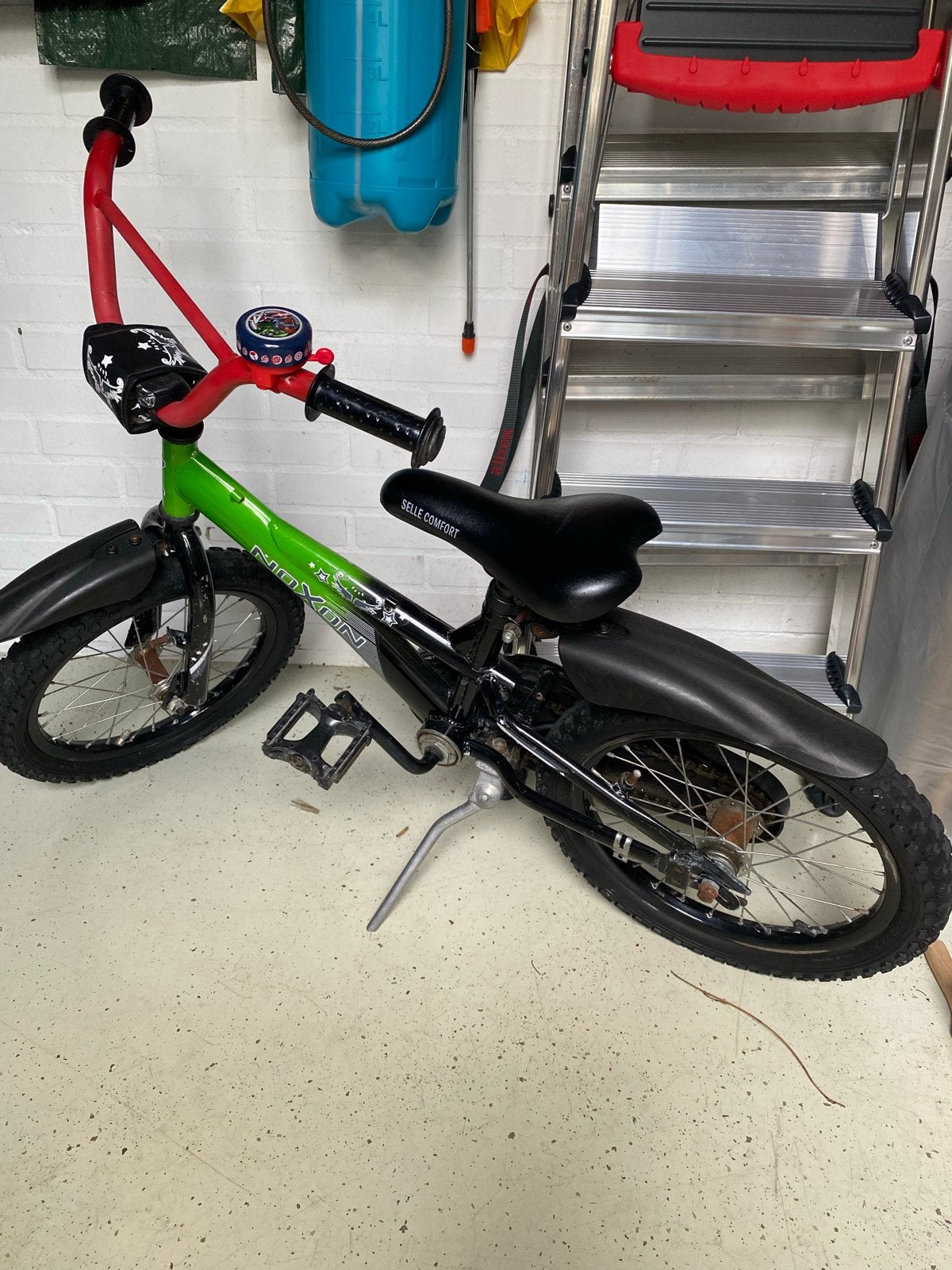 Kinderfiets 16 inch met terugtraprem - 4-6 jaar, Ophalen, Gebruikt, Terugtraprem, 16 tot 20 inch