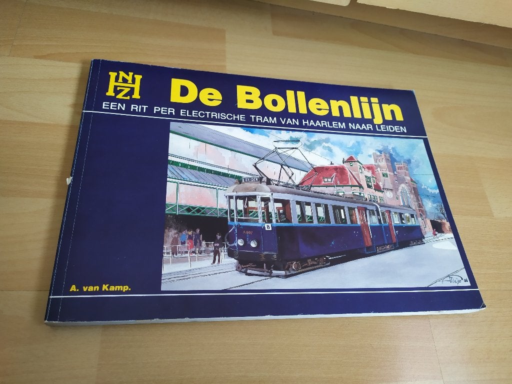 De Bollenlijn - Een rit per electrische tram van Haarlem..., Ophalen of Verzenden, Gelezen, Tram
