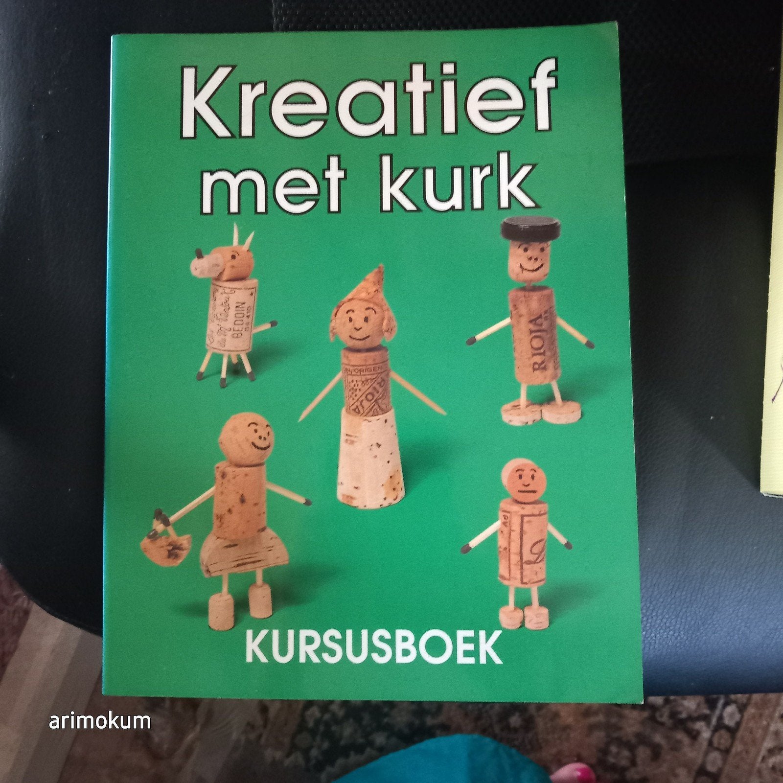 Kreatief met Kurk - kursusboek door Arjan Ederveen, Ophalen of Verzenden