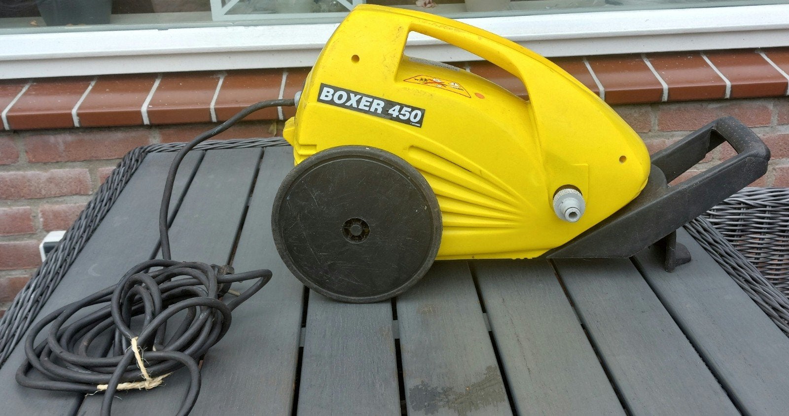 Euromac Boxer 450 Hogedrukreiniger, Ophalen