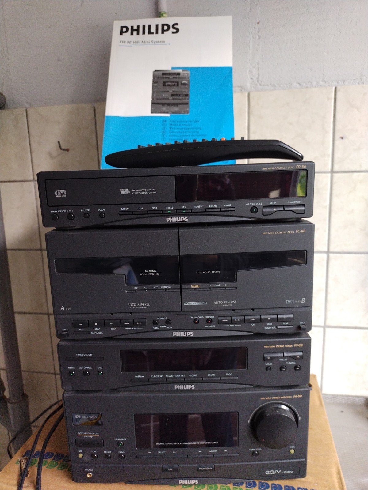 Philips FW 80 HiFi mini system, Ophalen, Gebruikt, Philips