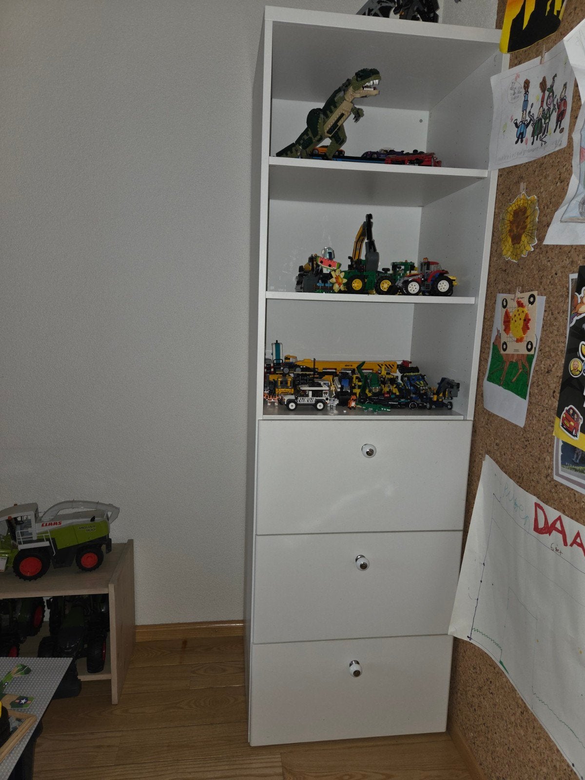 IKEA STUVA Kast - Wit - 192x60x50 cm - Nette staat, Ophalen, Gebruikt, 50 tot 100 cm, Met lade(s)