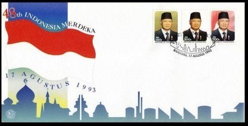 Indonesie 1993 - FDC- President Soeharto, Ophalen of Verzenden, Zuidoost-Azië