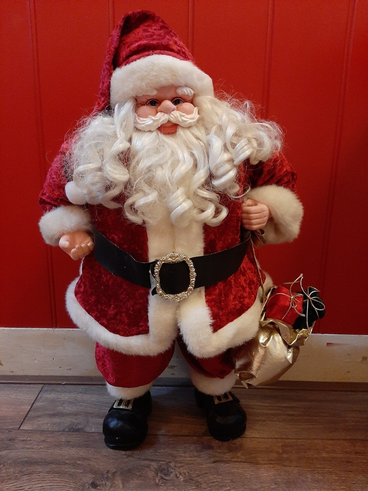 Kerstman pop, 65 cm., Diversen, Ophalen of Verzenden, Zo goed als nieuw