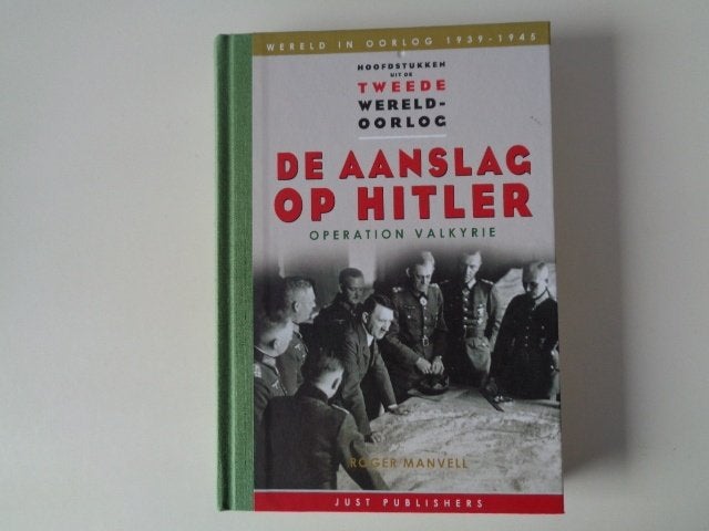 18153-10-2: De aanslag op Hitler - R. Manvell.C4, Ophalen of Verzenden, Voor 1940, Zo goed als nieuw, Algemeen