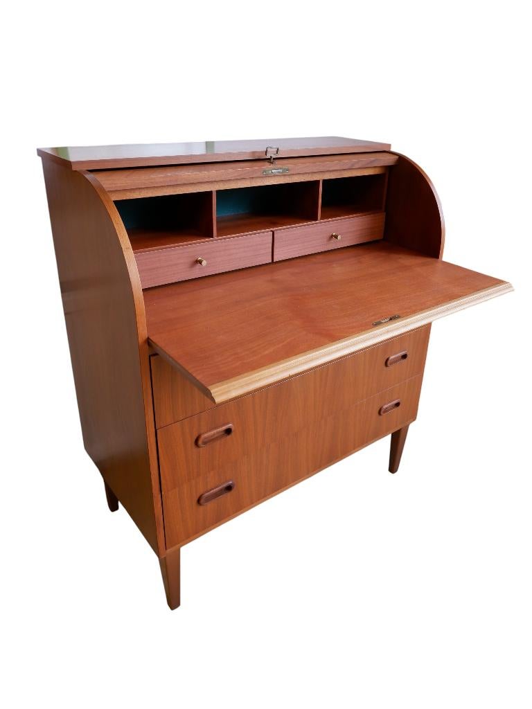 Vintage secretaire, jaren 60, Ophalen, Gebruikt, Rijksstraatweg 37 Wilp, 55concept.nl@gmail.com