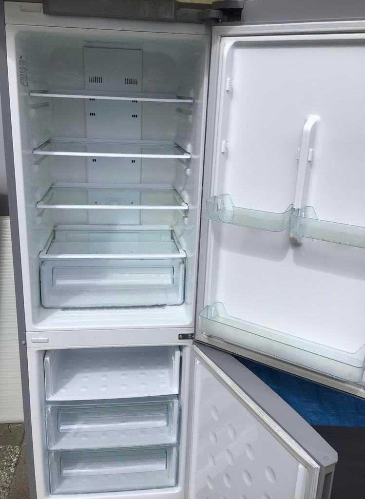 Samsung dubbeldeurs koelkast rl34ecps, Ophalen, Gebruikt, 160 cm of meer