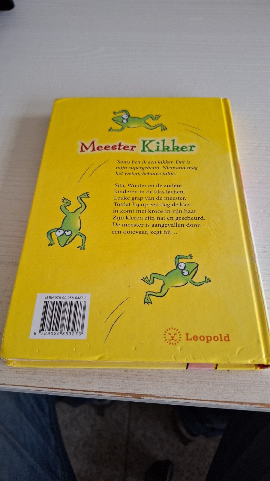 Meester Kikker - Paul van Loon (Kinderboek), Boeken, Kinderboeken | Jeugd | onder 10 jaar, Gelezen, Fictie algemeen, Ophalen of Verzenden