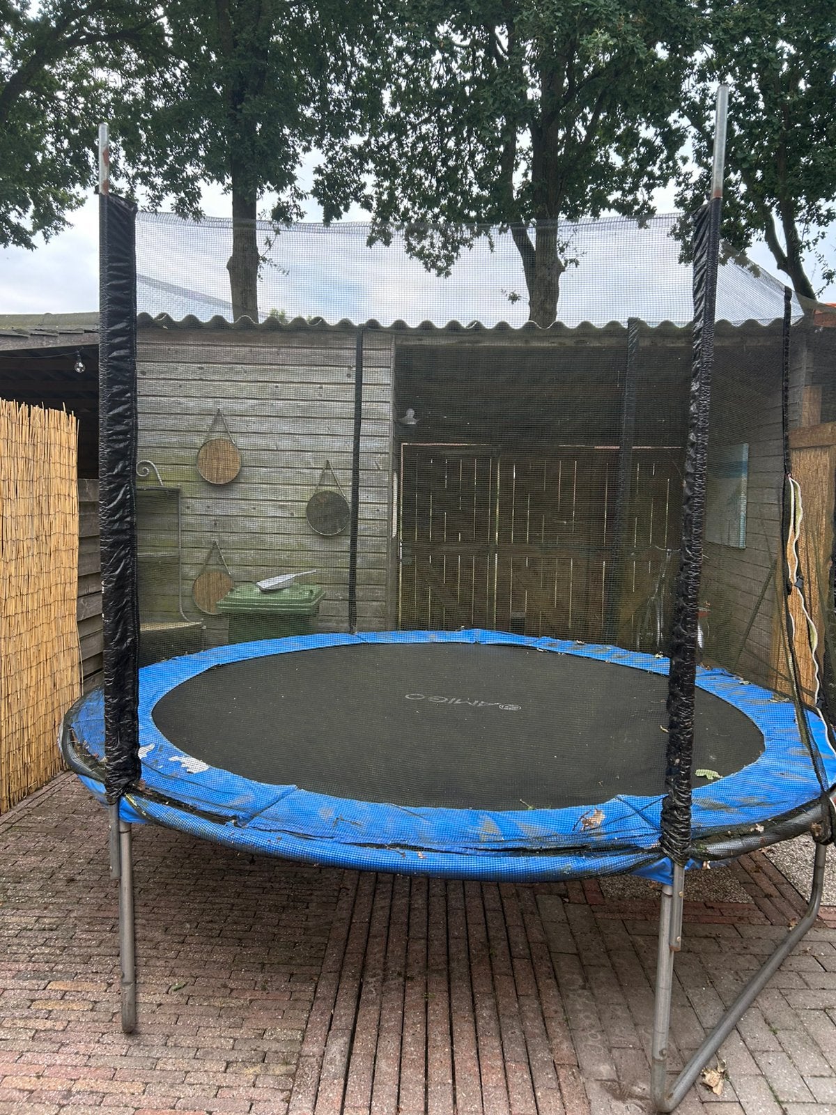 Trampoline, Ophalen, Gebruikt