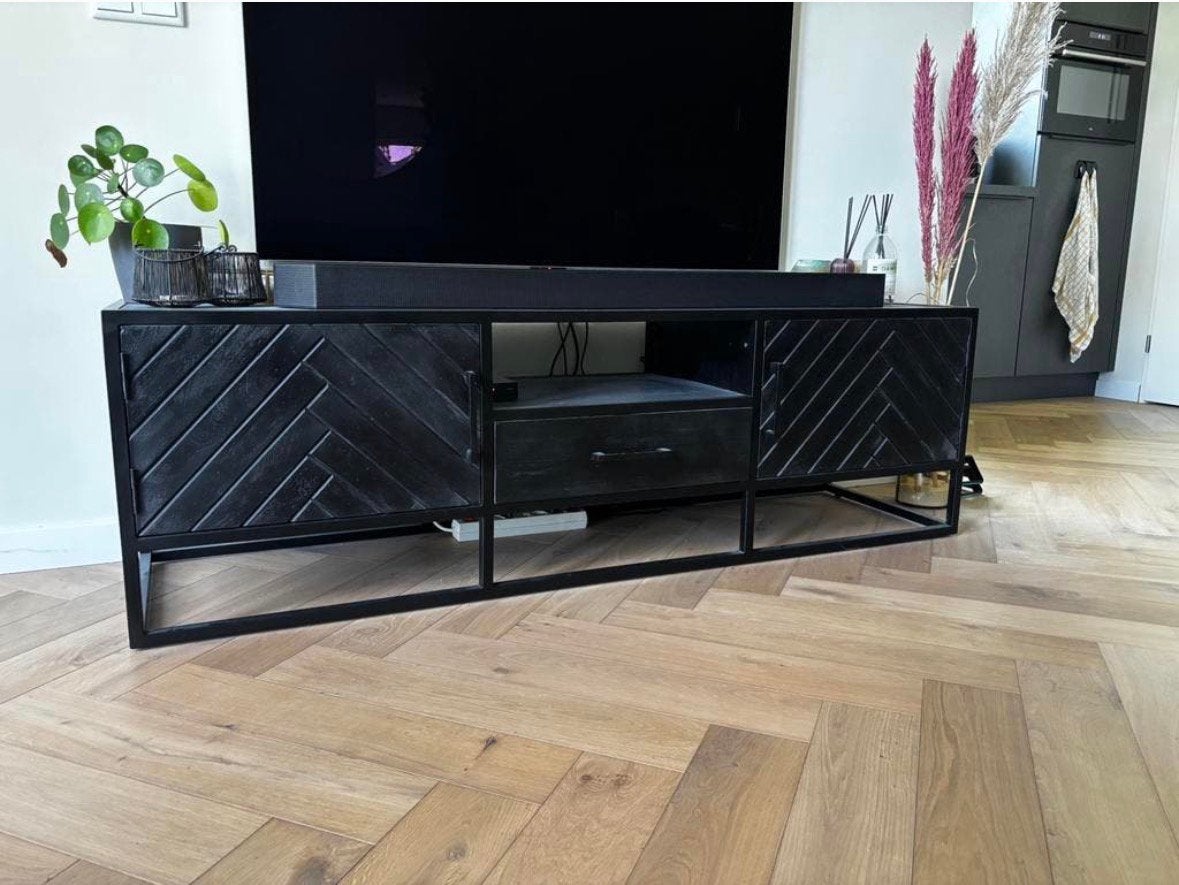 Tv meubel, Ophalen of Verzenden, Zo goed als nieuw, 25 tot 50 cm, Minder dan 100 cm
