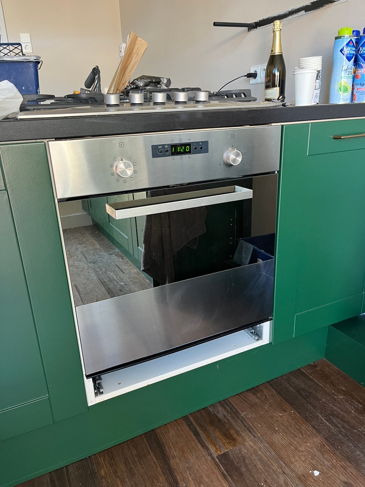Inbouw oven - Zilver, Ophalen, Whirlpool, Gebruikt, Oven