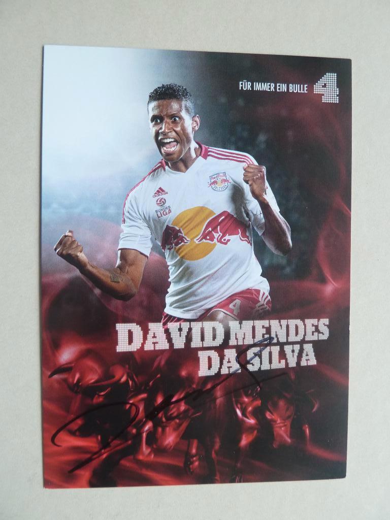 Spelerskaart. David.Mendes Da Silva. Redbull Salzburg, Ophalen of Verzenden, Zo goed als nieuw, Buitenlandse clubs, Spelerskaart