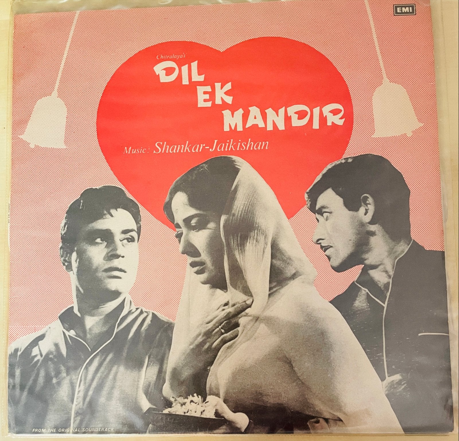 Dil Ek Mandir - Shankar-Jaikishan (EMI, Bollywood Soundtrack, LP, Verzenden, Zo goed als nieuw, 12 inch