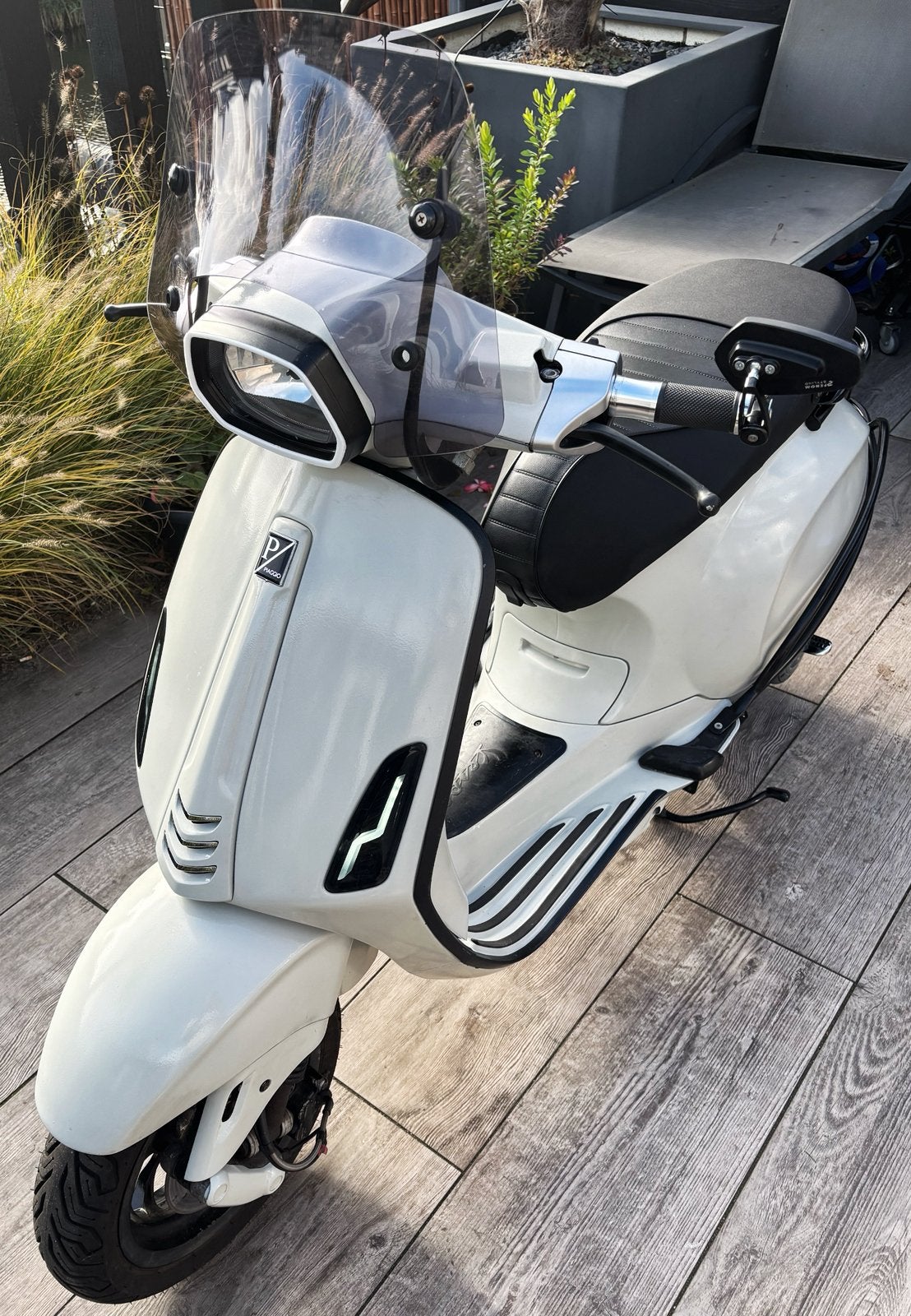 Vespa Sprint (geel kenteken) Custom Full Options, Ophalen, Gebruikt, Overige modellen, Maximaal 45 km/u