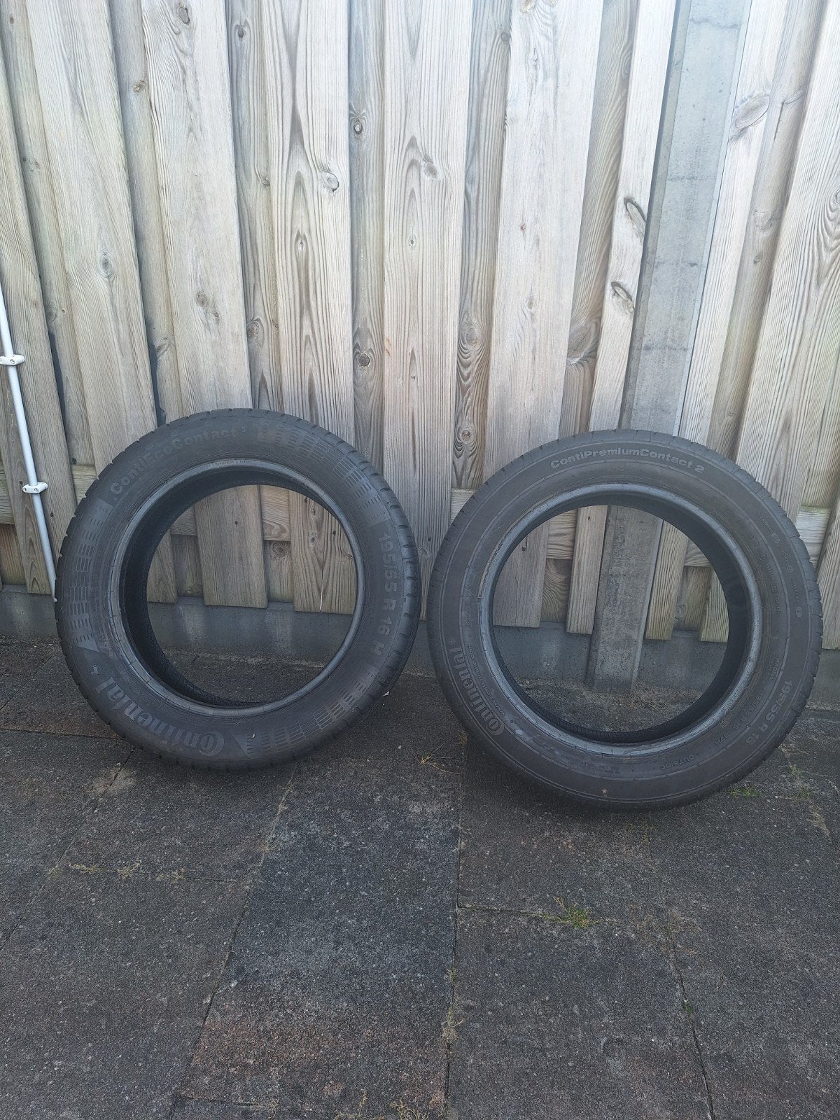2 banden 195/55/R16, Ophalen