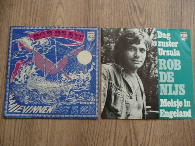 Singles in topstaat van Rob de Nijs, 7 inch, Ophalen of Verzenden, Zo goed als nieuw, Overige typen
