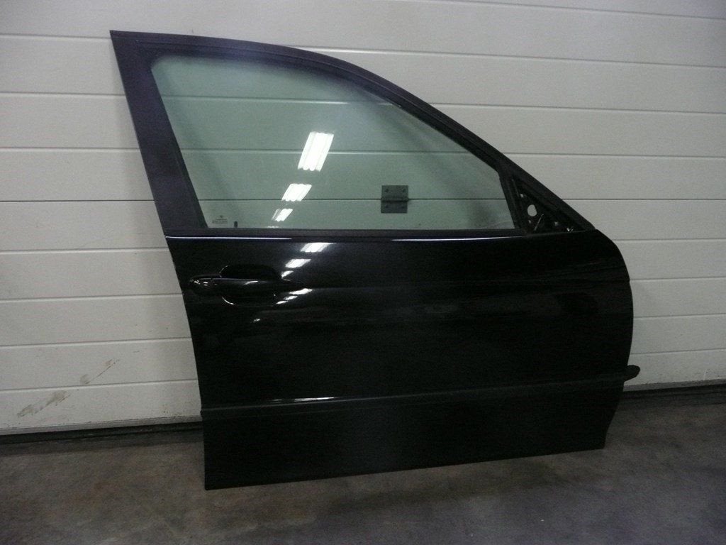 BMW 3-serie Type E46 Deur Portier Rechts RV Black Sapphire, Gebruikt, -, Deur, -