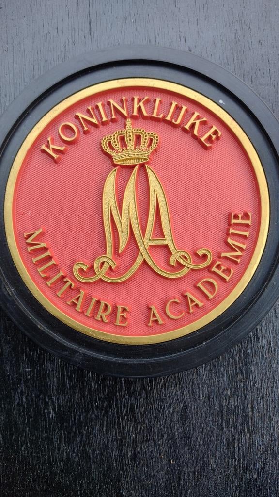 Koninklijke Militaire Academie Embleem, Ophalen of Verzenden, Landmacht, Nederland, Embleem of Badge