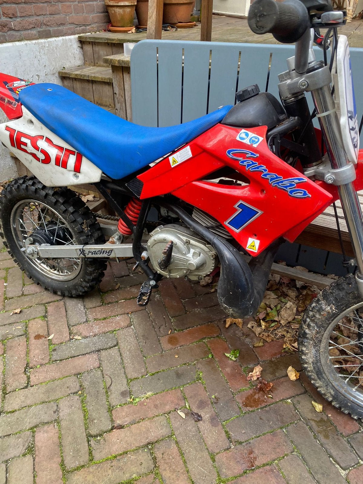 50cc crosser gitane testi franco morini made in italy, Ophalen, Gebruikt, 50 cc, Overige merken