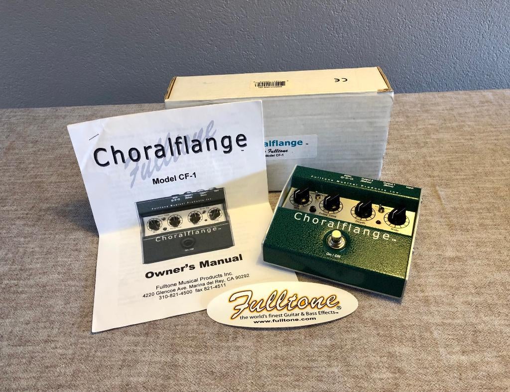 Fulltone Choralflange Chorus/Flanger Pedaal, Muziek en Instrumenten, Effecten, Zo goed als nieuw, Chorus, Overige typen, Ophalen of Verzenden