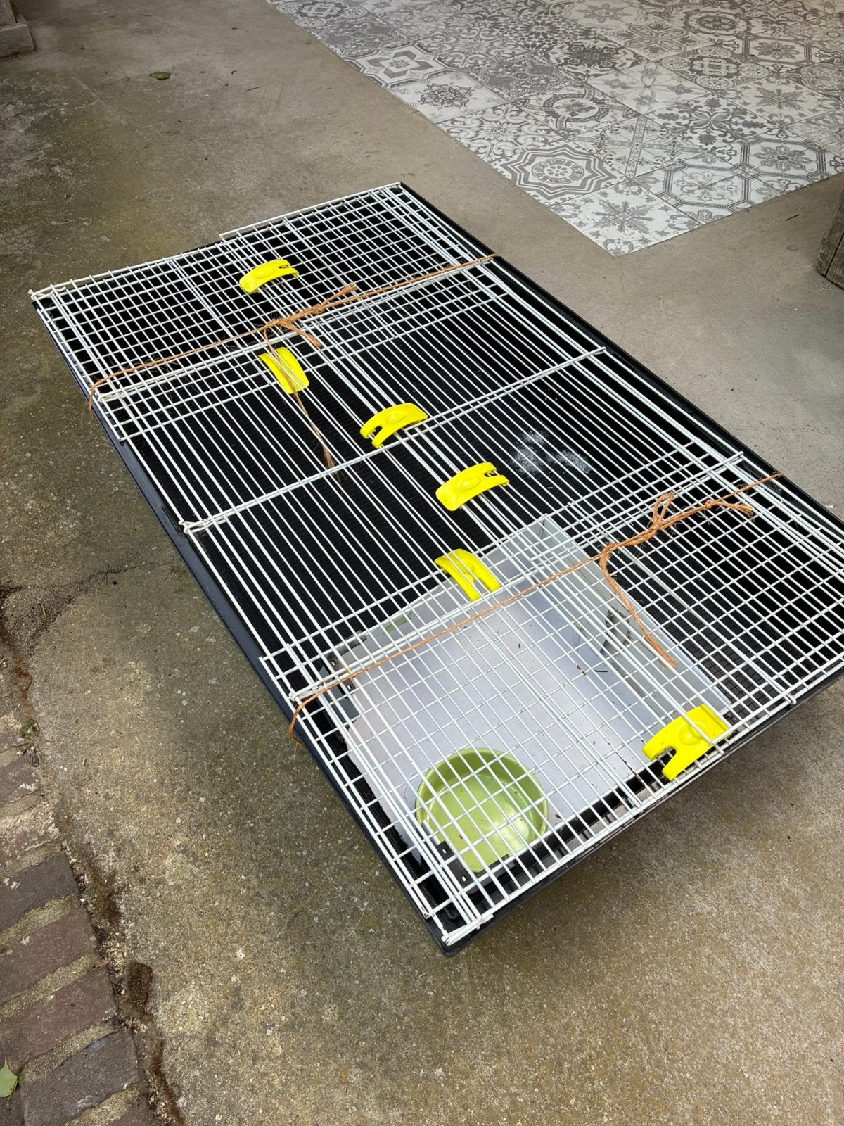 Cavia-/konijnenkooi, in zeer goede staat, Kooi, Zo goed als nieuw, 75 tot 110 cm, Cavia