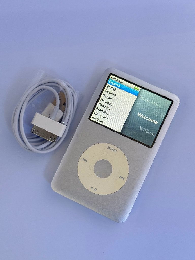 Apple iPod Classic 6 Zilver 80GB, Audio, Tv en Foto, Mp3-spelers | Apple iPod, 40 GB en meer, Gebruikt, Classic, Ophalen of Verzenden