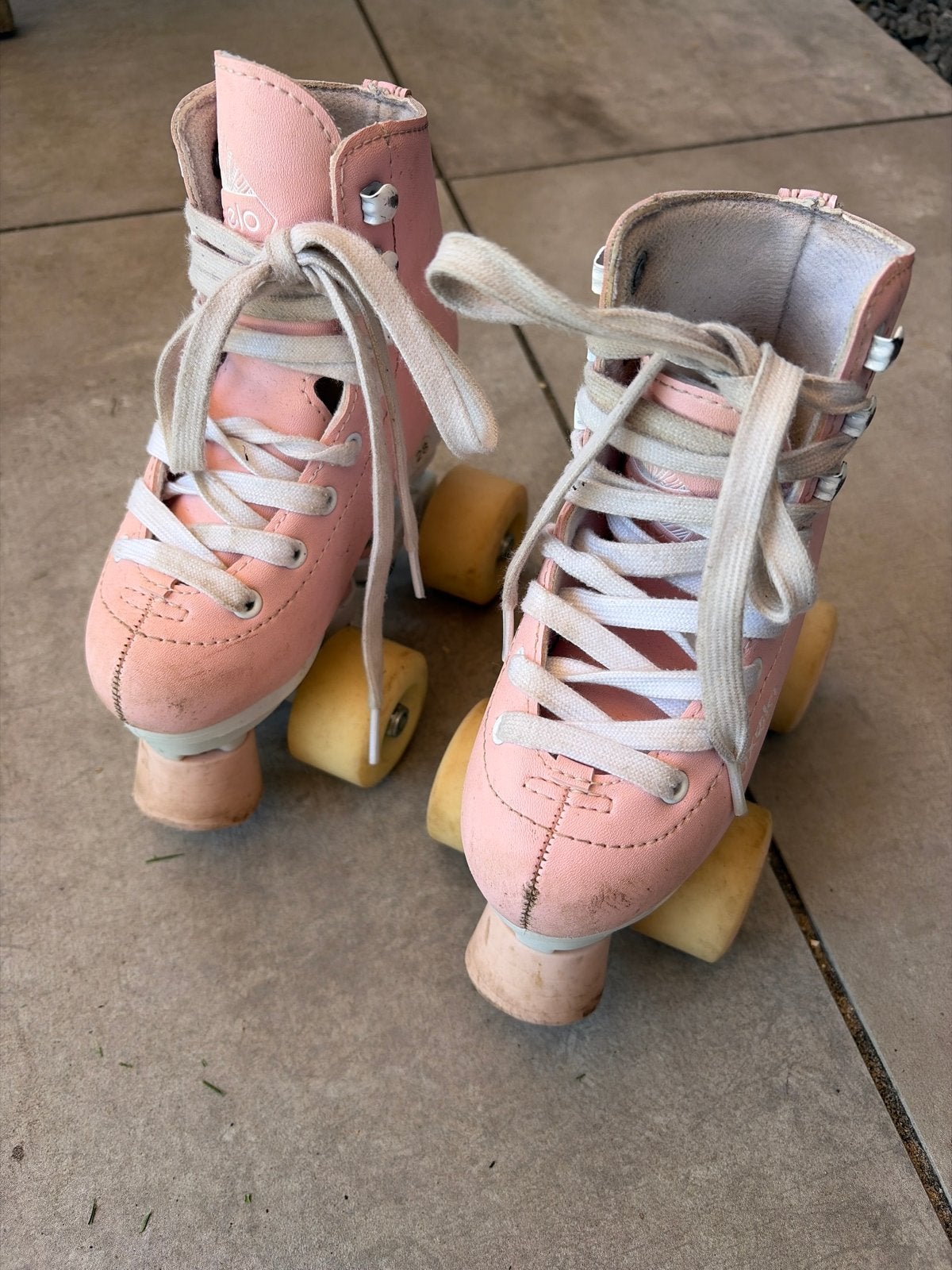 Roze Oxelo rolschaatsen - Maat 28, Ophalen, Gebruikt