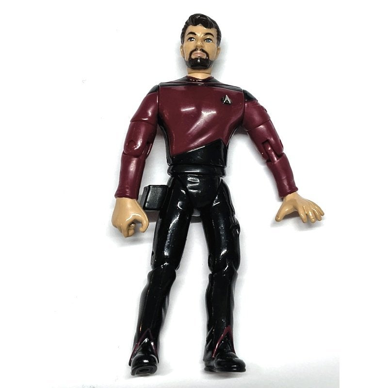 PlayMates Star Trek Commander Riker, Gebruikt, Actiefiguur of Pop, 37-39 Kew Foot Road  ⠀ ⠀Richmond upon Thames  ⠀ ⠀TW9 2SS ⠀SURREY  ⠀ ⠀Verenigd Koninkrijk