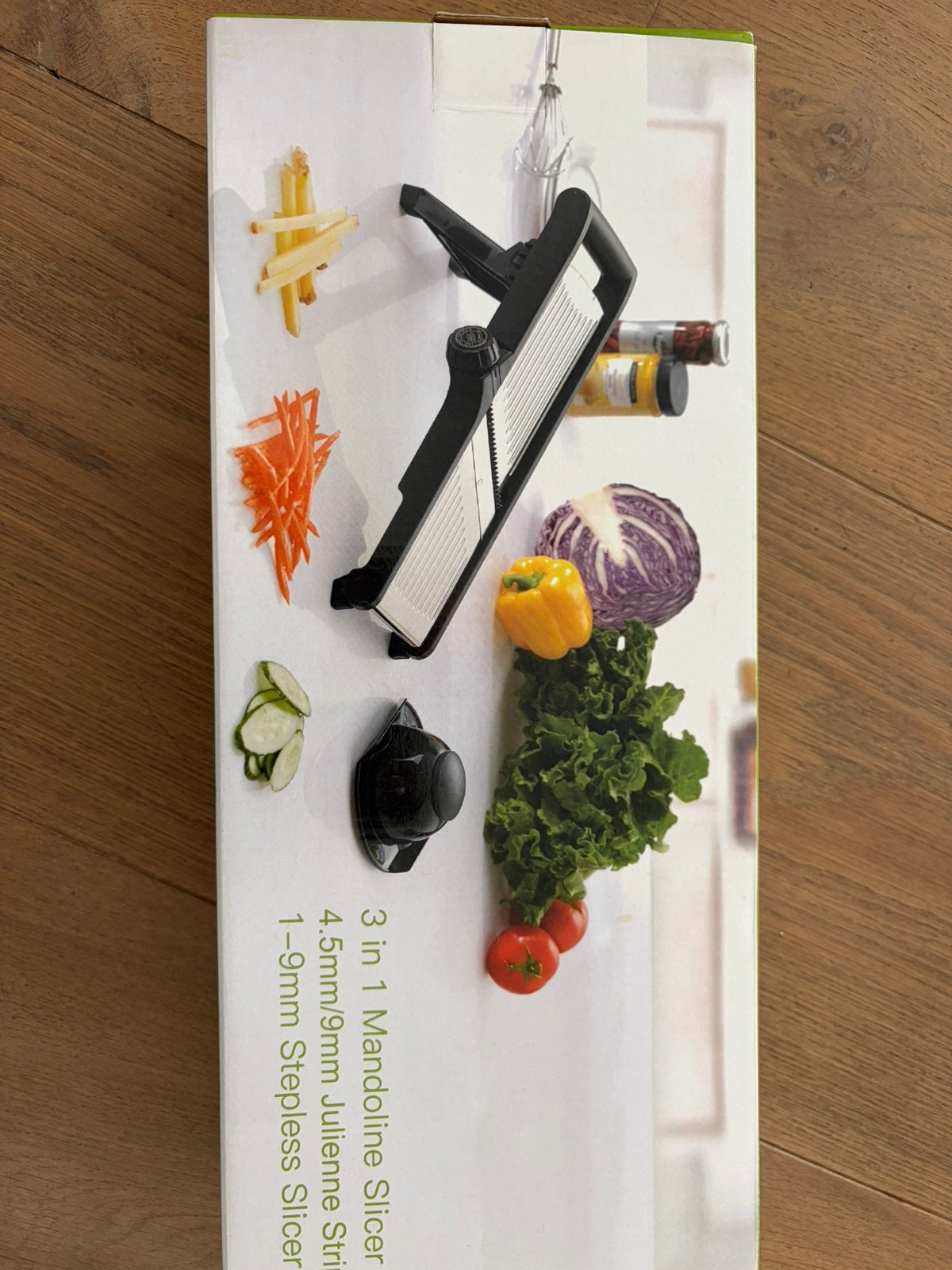 Mandoline, Ophalen, Zo goed als nieuw