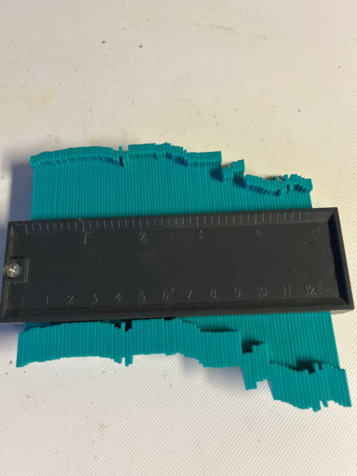 Magnetische profielmal - Contourmeter, Ophalen of Verzenden, Zo goed als nieuw, Overige meters