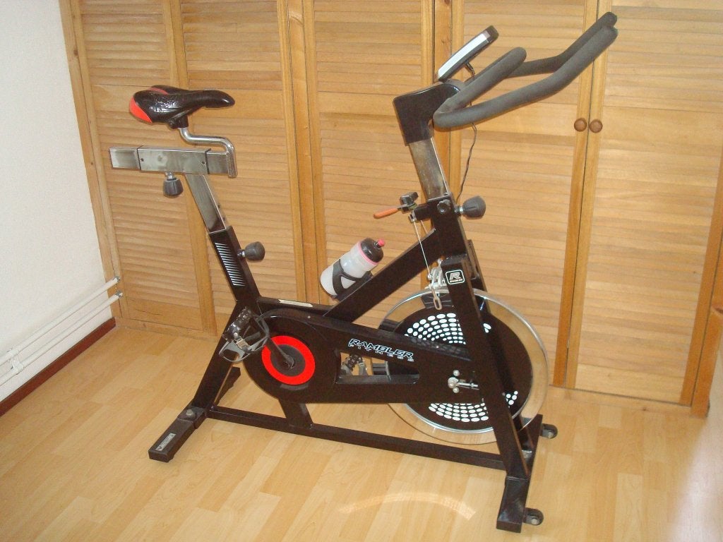 Spinning fiets, Ophalen, Spinningfiets, Zo goed als nieuw, Metaal