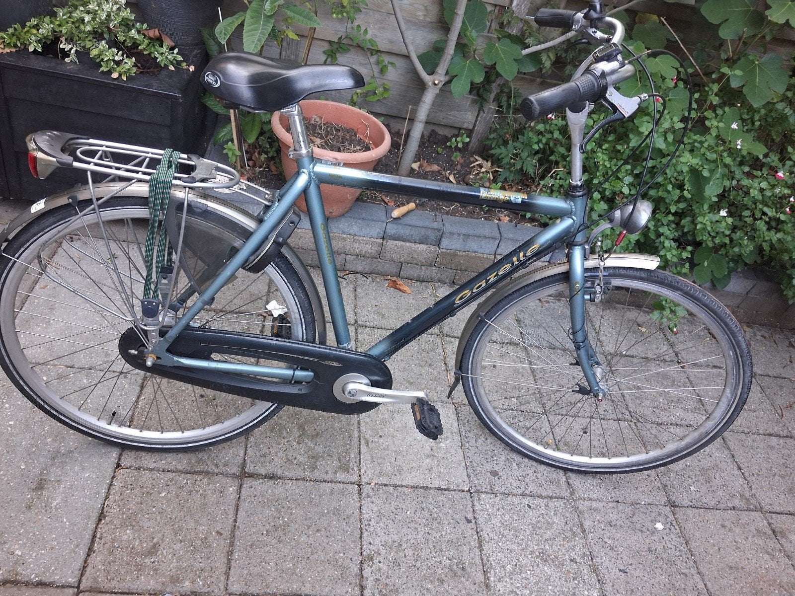 Heren fiets Gazelle, Ophalen, Versnellingen, Zo goed als nieuw, 57 tot 61 cm