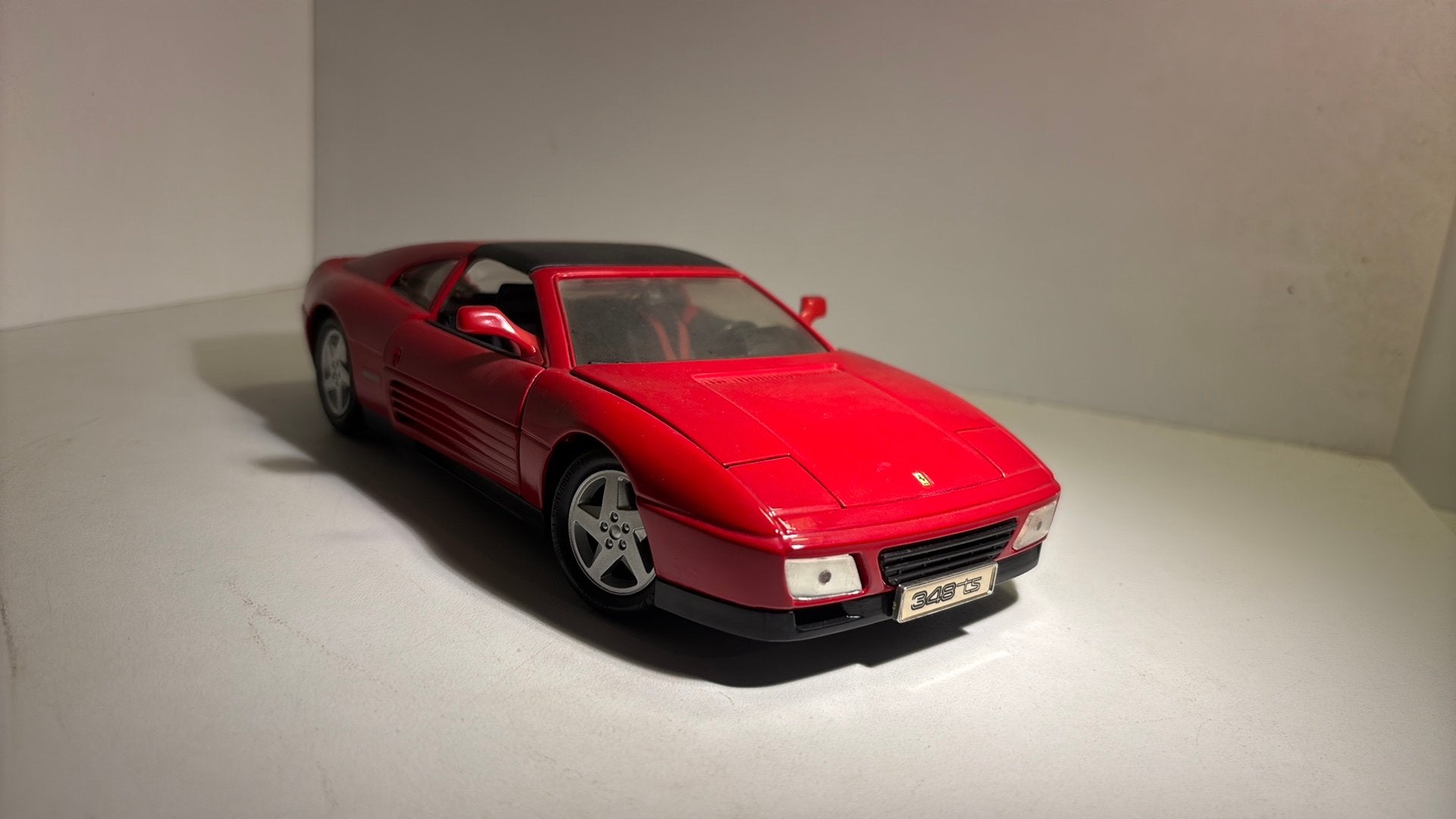 Ferrari 348 ts maisto 1.18, Maisto, Ophalen of Verzenden, A, A
