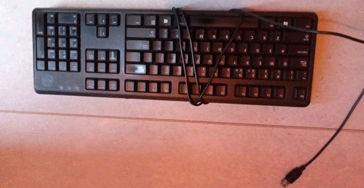Dell KB212-B Bedraad Toetsenbord - Qwerty, Computers en Software, Ophalen of Verzenden, Dell, Qwerty, Bedraad