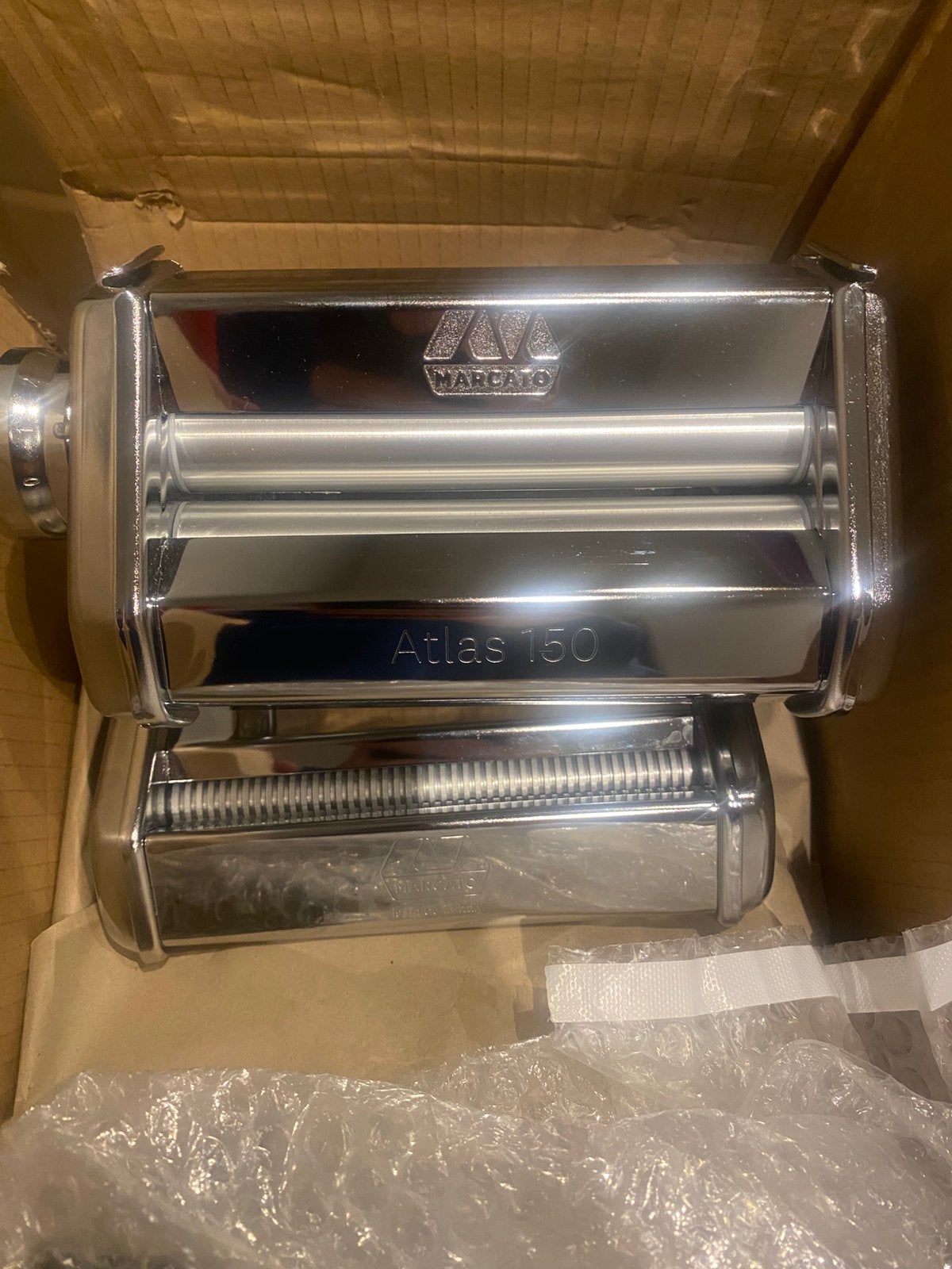 Marcato atlas 150 pasta snijmachine, Nieuw, Ophalen of Verzenden, Metaal, Snijmachine