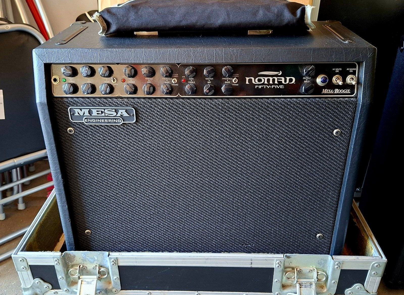 Mesa Boogie Nomad 55 1x12 combo incl flightcase, Ophalen, Gebruikt, Gitaar, 50 tot 100 watt