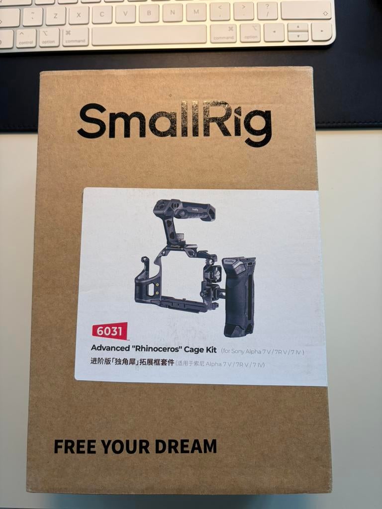 SmallRig 6031 Advanced Rhinoceros Cage Kit Sony A7V/7R V/7IV, Ophalen of Verzenden, Nieuw, Minder dan 150 cm, Overige typen