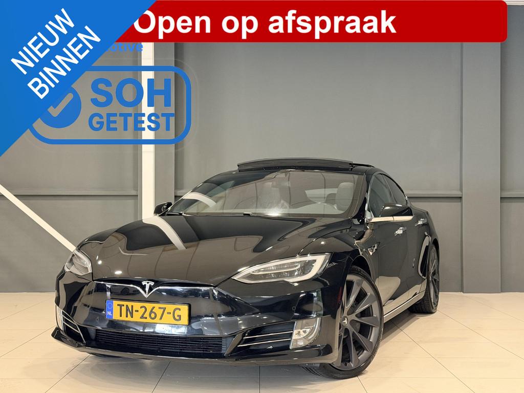 Tesla Model S 75D Base | Panorama dak | SOH 84% | Leder |, Auto's, Tesla, Bedrijf, Te koop, Model S, 4x4, ABS, Achteruitrijcamera