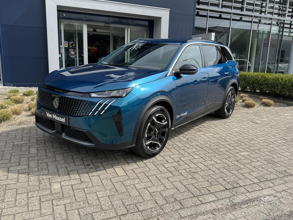 Peugeot 5008 1.6 Plug-in Hybrid 195 Allure, 12 maanden, Blauw, Hybride Elektrisch/Benzine, 1968 kg