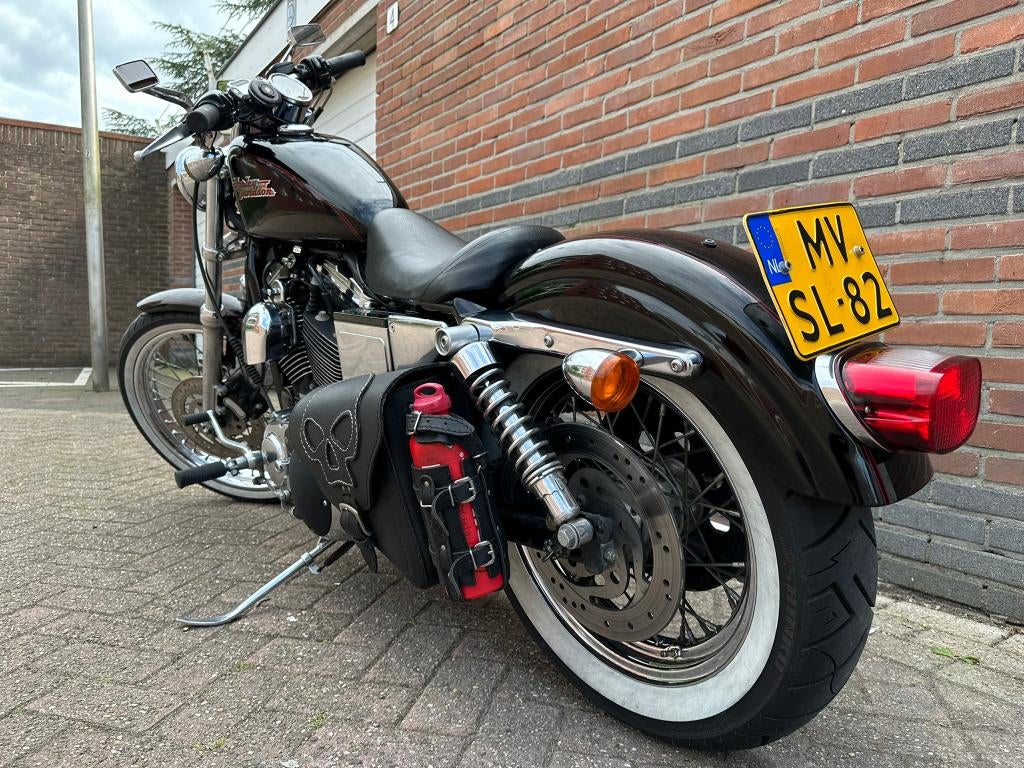 Harley Davidson Sportster 1200 Custom (2002) - met extra's, Motoren, Motoren | Harley-Davidson, 2 cilinders, Occasion, Particulier