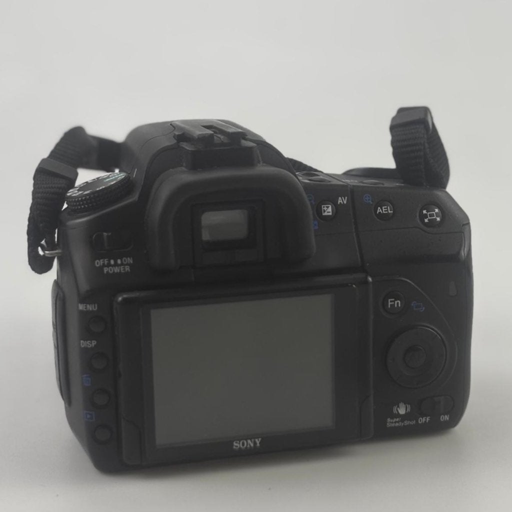 Sony A350 camera | DT18-70 lens | Met 2 accu's en lader, Audio, Tv en Foto, Fotocamera's Digitaal, Sony, Zo goed als nieuw, Support@sony.com