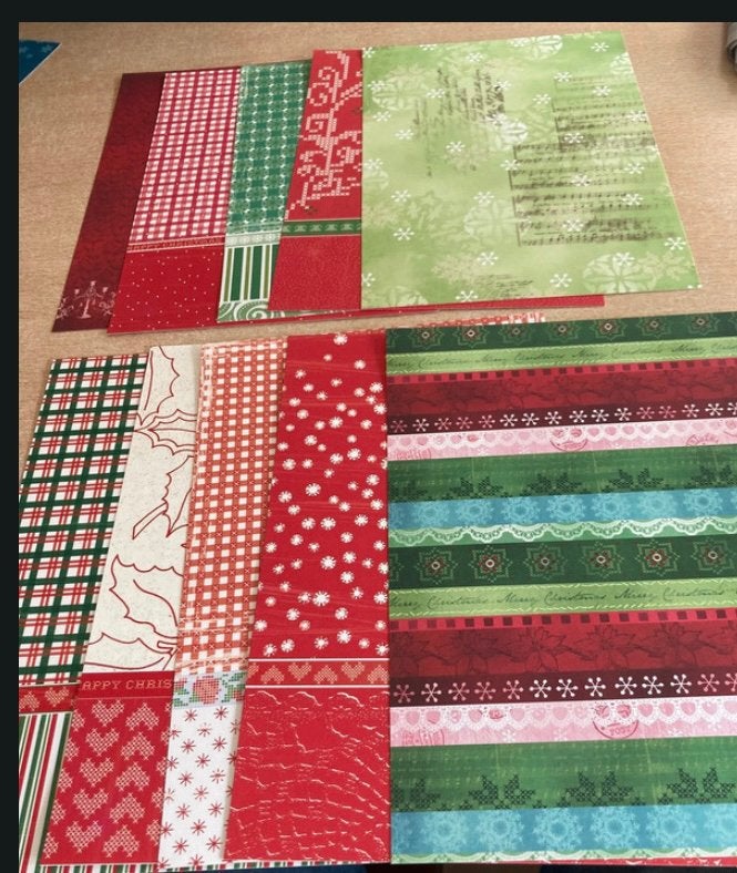 scrappapier kerst, Ophalen of Verzenden, Nieuw