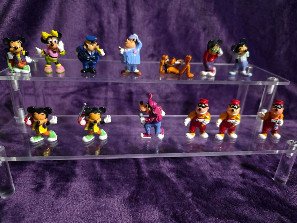 Complete set Micky und freunde Goofy Met Pet +varianten, Ophalen of Verzenden, Nieuw, Hardplasticfiguren