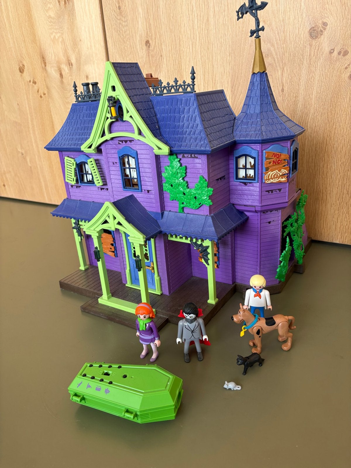 Playmobil Scooby-Doo! Mysterie Mansion 70361, Ophalen, Zo goed als nieuw, Jongen of Meisje