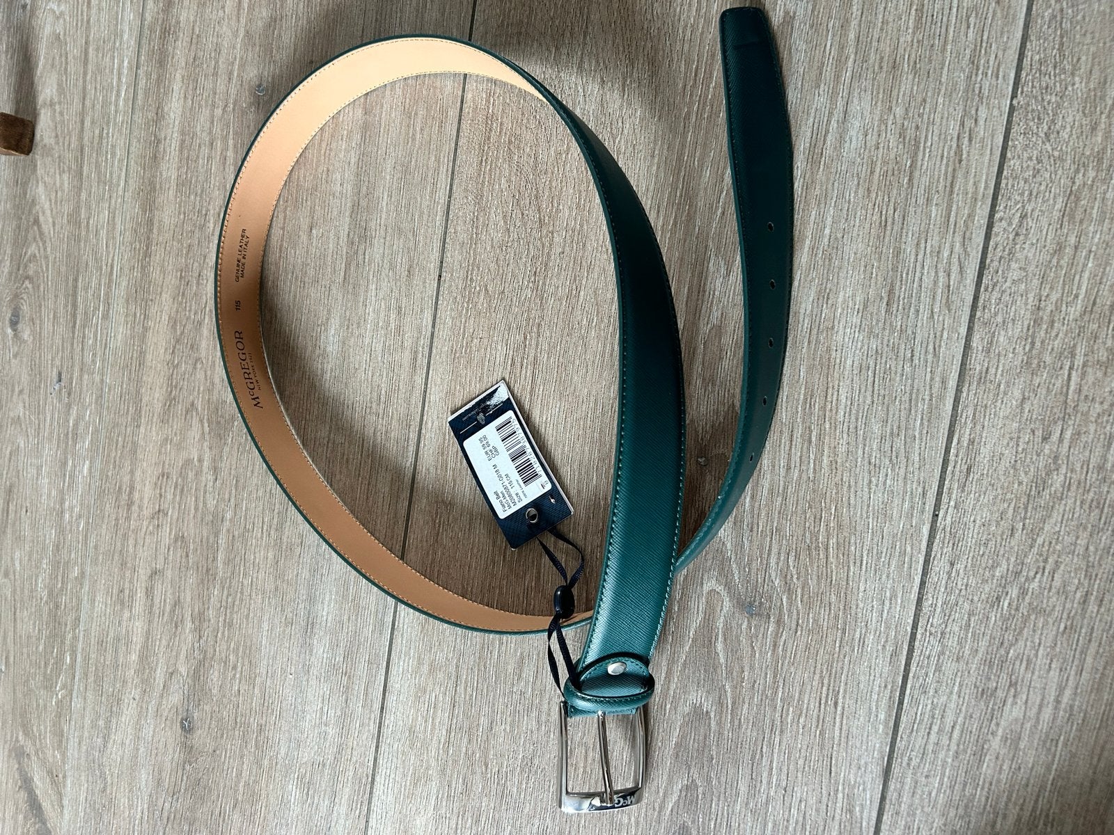 McGregor Leren Riem - Nieuw met label - Maat 115, Overige kleuren, Echt leder, Nieuw, Ophalen of Verzenden